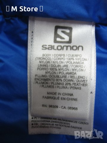 Salomon clima wind мъжко яке гъши пух, снимка 5 - Якета - 39307948