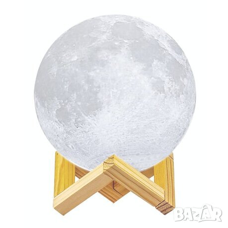 3D нощна лампа Луна + Арома дифузер 880ml + Овлажнител на въздуха 3 в 1, снимка 1 - Други стоки за дома - 31793953