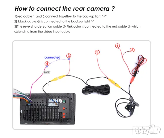 7” 2-DIN универсална мултимедия с Android 8.1 GO, RDS, 16GB ROM, RAM 1GB , снимка 10 - Аксесоари и консумативи - 48823447