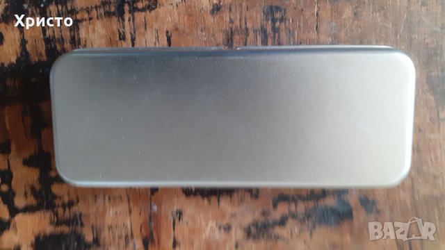 химикалка и молив метални и масивни в метална кутия, снимка 2 - Ученически пособия, канцеларски материали - 27354234