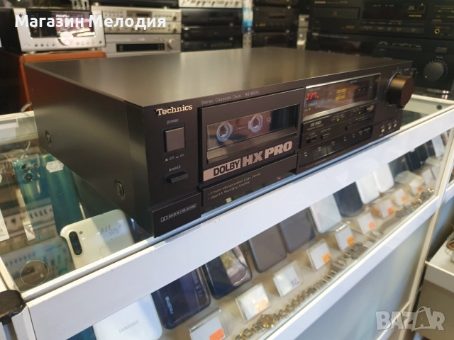 Касетен дек Technics RS-B505 В отлично техническо и визуално състояние., снимка 8 - Декове - 41332049