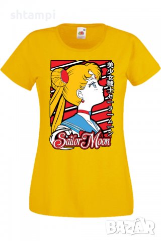 Дамска тениска Sailor Moon 01,Анимация,игра,Празник,Повод.