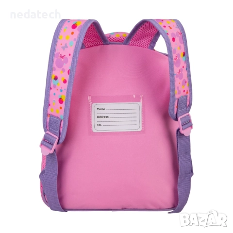 Ученическа раница 3D Мини маус, Розов, 27x11x30см., снимка 3 - Раници - 51509645