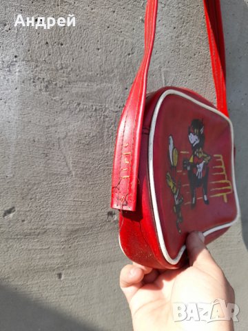 Стара детска чанта Ну Погоди #3, снимка 3 - Антикварни и старинни предмети - 36793206