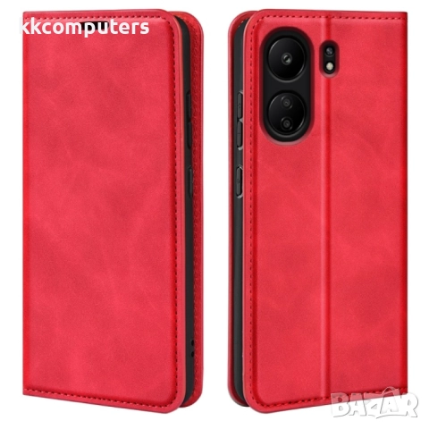 Xiaomi Redmi 13C / Poco C65 4G Magnetic Wallet Калъф и Протектор, снимка 5 - Калъфи, кейсове - 52582691