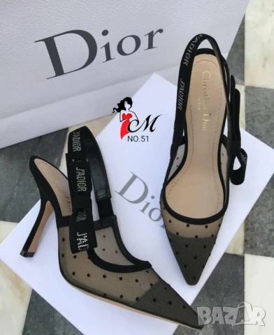 обувки на ток christian dior , снимка 5 - Дамски елегантни обувки - 51327332