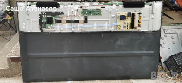 SHARP 70FN2EA със счупена матрица ,E021M664-F1 ,T.MT9685.716 (T) ,RUNTK0334FV ZT ,KB6160A , снимка 4 - Части и Платки - 50900976