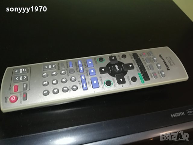 *panasonic dmr-ex72s hdd/dvd/usb/hdmi/dvb-БЕЗ remote control/NEGONAM!?, снимка 11 - Плейъри, домашно кино, прожектори - 28951332