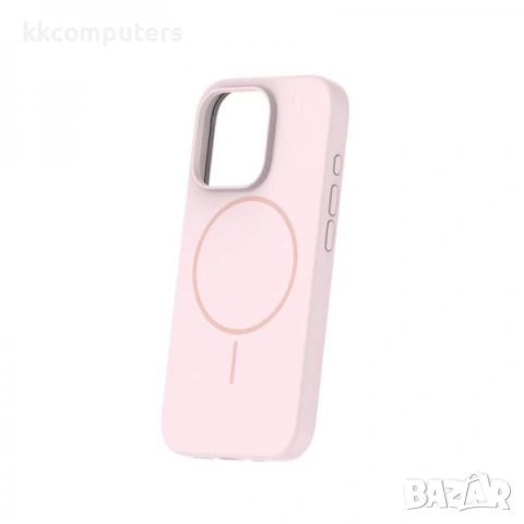 Калъф силикон Thin MagSafe / Светлорозов / за iPhone 17 Pro 6.3 + Протектор Баркод : 3133467, снимка 3 - Калъфи, кейсове - 53121595