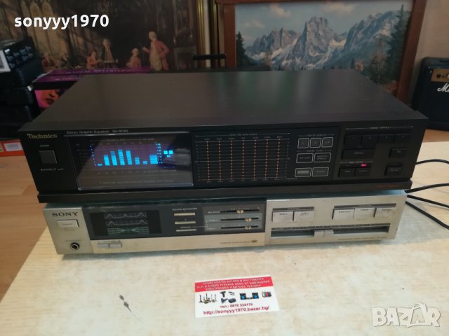 TECHNICS EQUALIZER & SONY AMPLIFIER-JAPAN 2501221954, снимка 9 - Ресийвъри, усилватели, смесителни пултове - 35560617