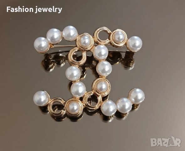 Брошки Chanel, снимка 3 - Други - 51979854