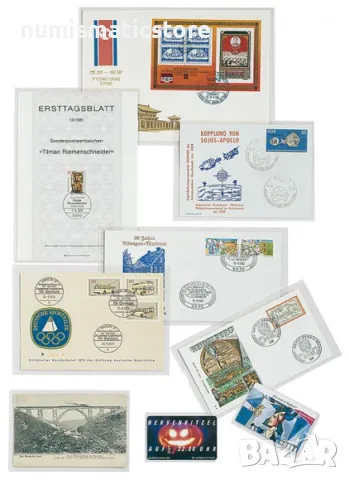 Lindner PVC - опаковки за банкноти 897 LP / 50 броя, снимка 2 - Нумизматика и бонистика - 50349663