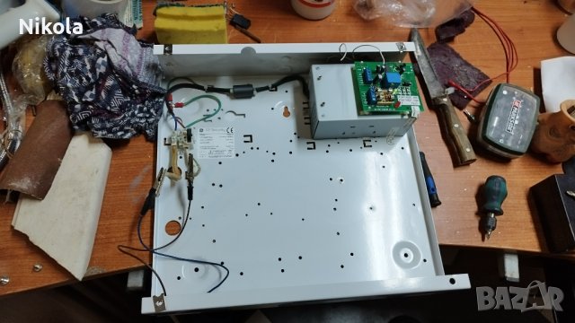 Метална кутия за СОТ централа GE Security / PM 814 и PM844А със захранване, снимка 17 - Други - 44021127