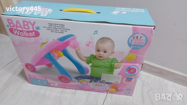 Уолкър буталка -проходилка   CAKE MONI, снимка 3 - Проходилки - 37795660