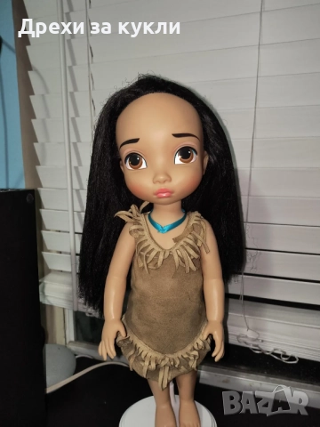 Кукла Покахонтас от колекцията на Disney Animators 40 см, снимка 5 - Кукли - 52755654