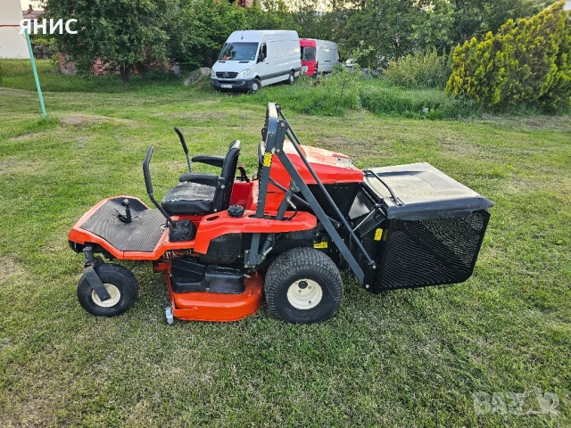 ТРАКТОРНА КОСАЧКА KUBOTA/DISEL. 0. ГРАДУС НА ЗАВИВАНЕ. ПЕРФЕКТНА , снимка 6 - Градинска техника - 50527296