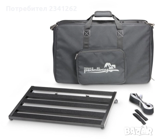Palmer Pedalbay 60L – Голям алуминиев педалборд с чанта