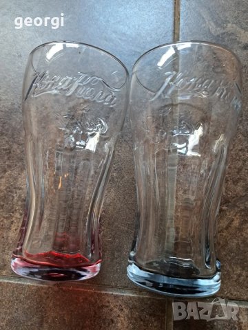 две чаши Coca cola Кока кола на кирилица 21/6