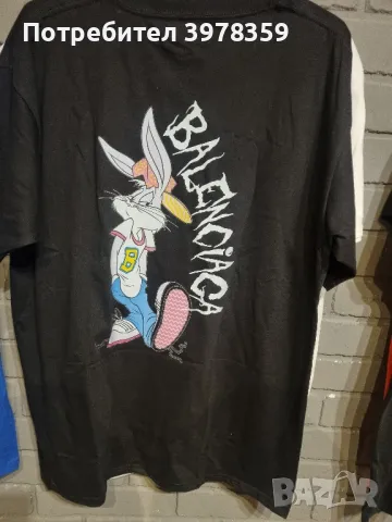 тениски balenciaga bugs bunny , снимка 2 - Тениски - 47788789