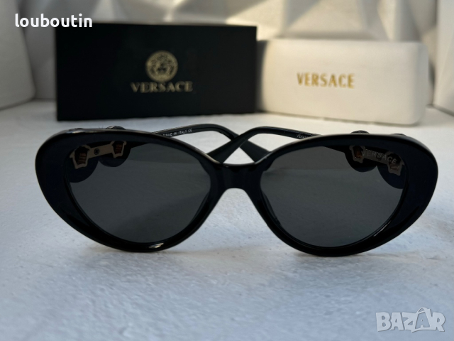 Versace 2023 дамски слънчеви очила котка, снимка 2 - Слънчеви и диоптрични очила - 44865320