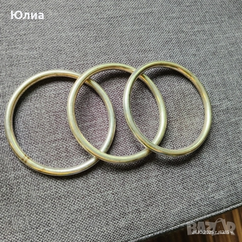 925 гривни 3 бр., снимка 2 - Гривни - 52521857