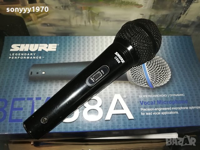 shure c608 profi mic-комплект, снимка 1 - Микрофони - 28960220