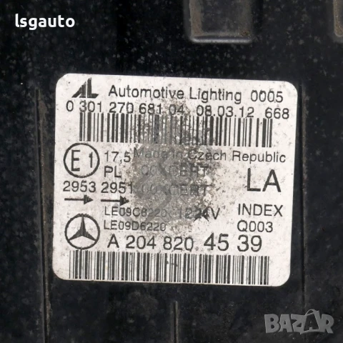 Ляв ксенонов фар Mercedes-Benz C-Class 204 (W/S/C) 2007-2014 ID:148147, снимка 6 - Части - 51093716