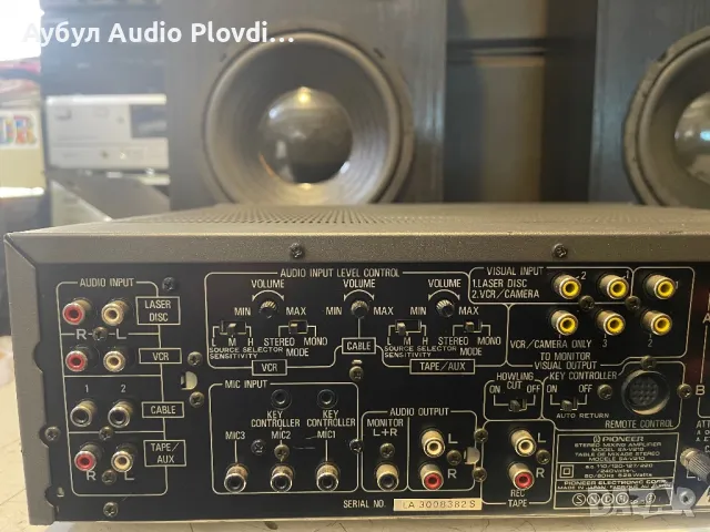 PIONEER Стерео миксиращ караоке усилвател SA-V210, снимка 13 - Ресийвъри, усилватели, смесителни пултове - 49697574
