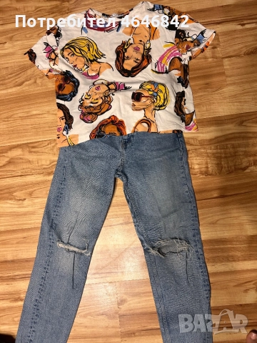 Комплекти дънки+тениска/потник