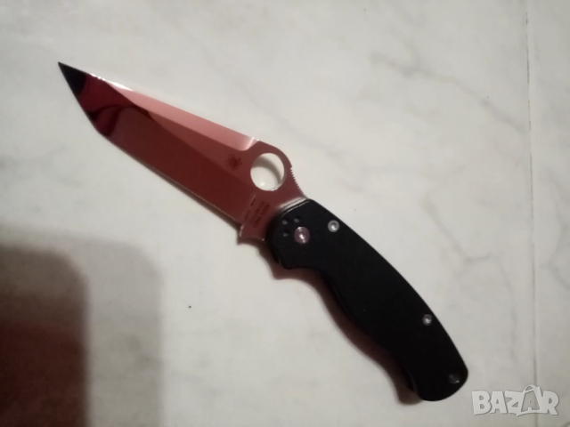 Spyderco Paramilitary 2 Tanto и Spyderco Paramilitary 2, снимка 3 - Ножове - 52840358