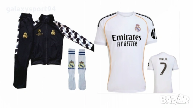 Lamine yamal 19 Детски комплект сет Комплект с екип + чорапи Барселона, снимка 10 - Футбол - 53576075