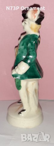 СТАРА ПОРЦЕЛАНОВА ФИГУРКА. РЪЧНО РИСУВАНА. , снимка 4 - Антикварни и старинни предмети - 32700235