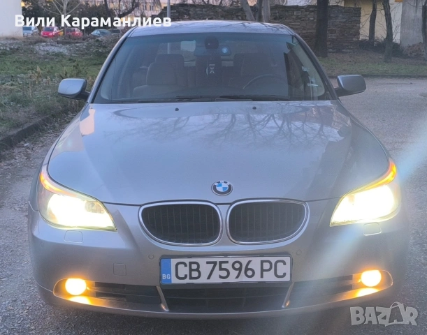 BMW E 61,2005,3.0/218коня,кожа,ксенон/БАРТЕР, снимка 2 - Автомобили и джипове - 53128746