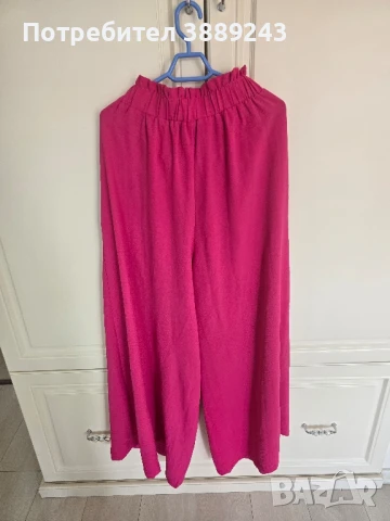 Дамски панталон с висока талия , снимка 4 - Панталони - 50948019