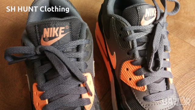 NIKE AIR MAX 90 ESSENTIAL SUNSET GLOW BLACK PLATINUM размер EUR 37,5 / UK 4 маратонки 114-13-S, снимка 10 - Маратонки - 52227595