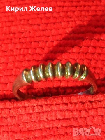 Старинен СРЕБЪРЕН АРТ ДЕКО ПРЪСТЕН ВИСОКА ПРОБА СРЕБРО АВТОРСКА РЪЧНА МАЙСТОРСКА ИЗРАБОТКА 39899