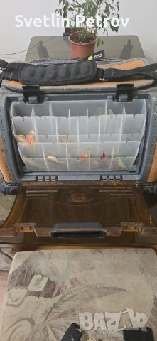 Риболовна чанта PLANO с 3 кутии, снимка 3 - Екипировка - 52829377