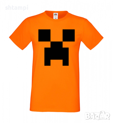 Мъжка тениска Creeper Face 1,майнкрафт Minecraft,Игра,Забавление,подарък,Изненада,Рожден Ден., снимка 13 - Тениски - 36466954
