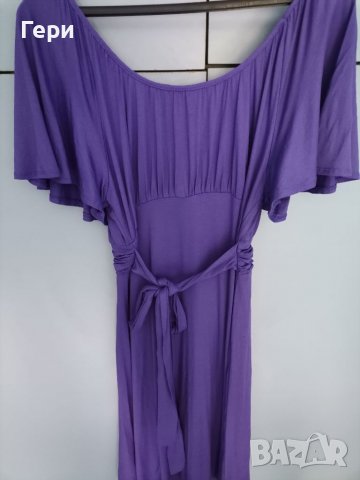 Красива лилава рокля на Dorothy Perkins, снимка 4 - Рокли - 37775968