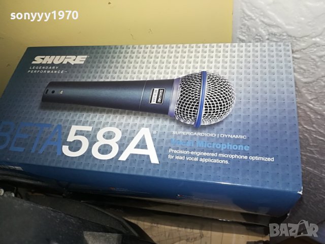 shure-микрофон 0301230915, снимка 3 - Микрофони - 39167100