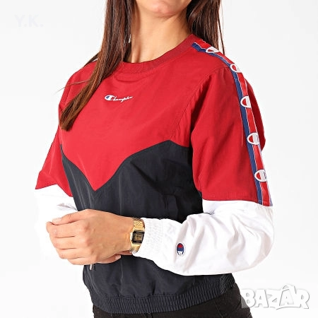 Оригинална дамска блуза Champion, снимка 3 - Блузи с дълъг ръкав и пуловери - 36555134