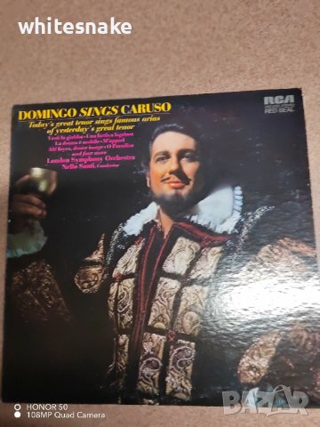 Domingo Sings Caruso LP Vinyl '72 US