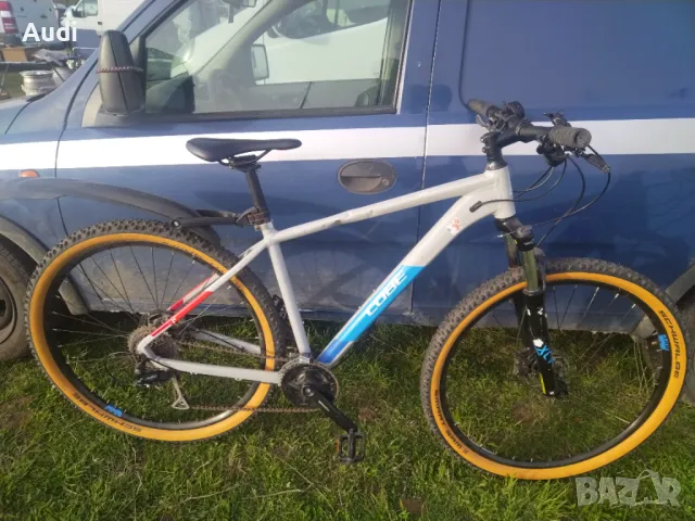 Планински алуминиев велосипед  CUBE ARG  29 цолови гуми   / рамка 47см Има забележки по рамката, снимка 17 - Велосипеди - 49926396
