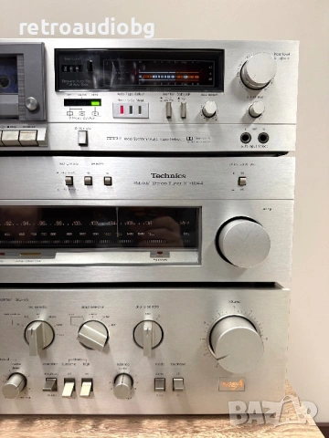 🔊ТОП аудио система - сет TECHNICS - усилвател, тунер и триглав дек🔉, снимка 5 - Аудиосистеми - 53597547