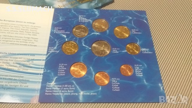ЕВРО МОНЕТИ UNC Coin's FINLAND 2004 !!!, снимка 2 - Нумизматика и бонистика - 43723655