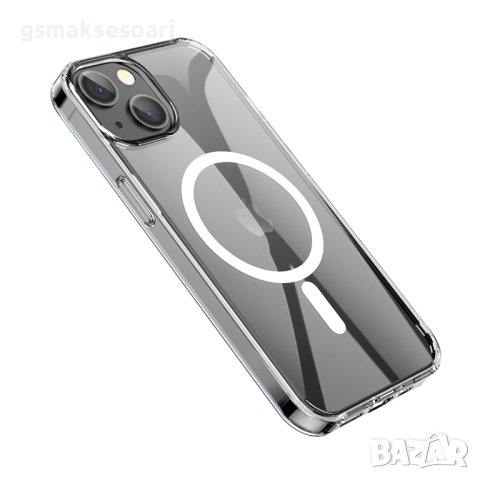 Apple iPhone 15 - Удароустойчив Кейс Гръб MagSafe, снимка 3 - Калъфи, кейсове - 43685763