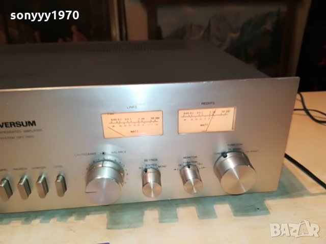 universum v3585 stereo amplifier-2x100w germany 2406211128, снимка 7 - Ресийвъри, усилватели, смесителни пултове - 33318583