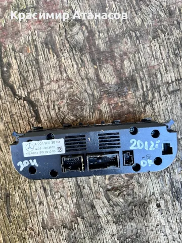 A2049003803. Панел управление климатроник за Мерцедес Ц-класа W204. A2C53370599, снимка 2 - Части - 49589027