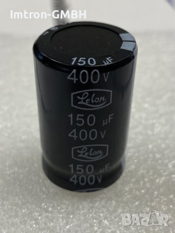 Кондензатор 150uF/400V  Lelon , снимка 1 - Друга електроника - 43967808