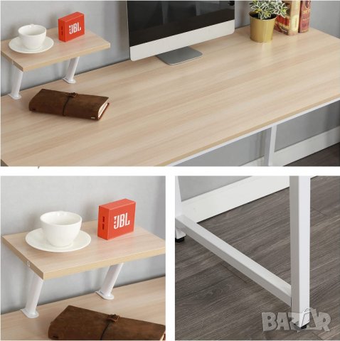 Бюро със стойка за монитор WK-JK120-MO, снимка 6 - Бюра - 38955266